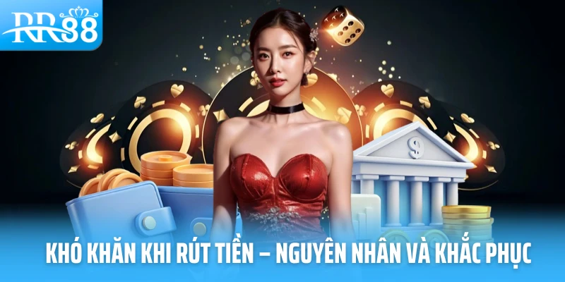 Khó khăn khi rút tiền – Nguyên nhân và khắc phục